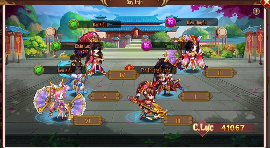 Đội Hình Mỹ Nhân Kế