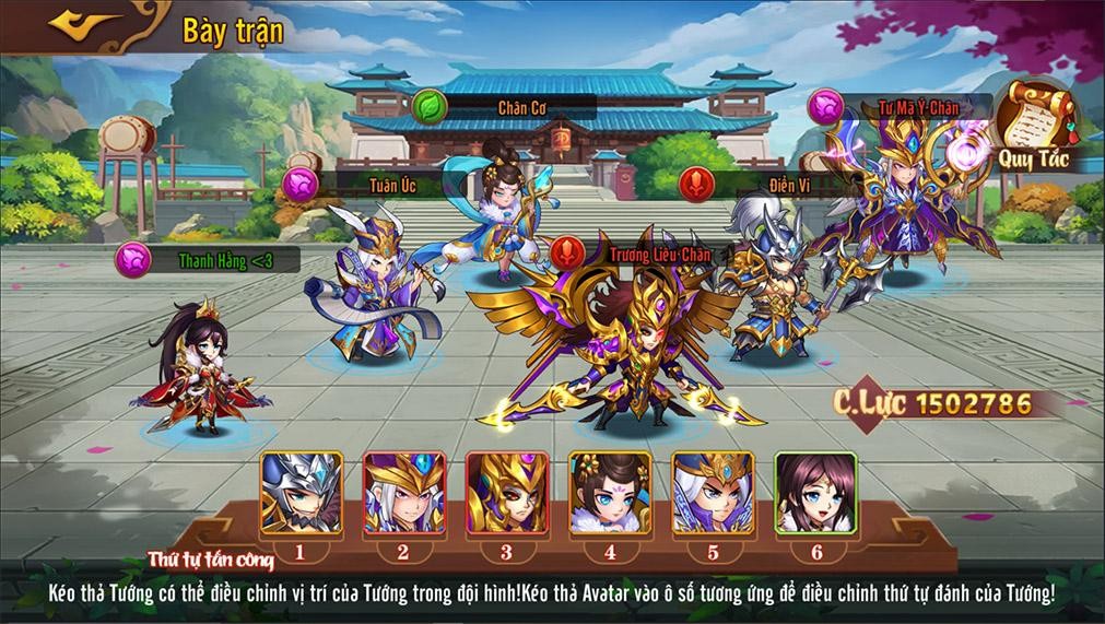 Hệ Thống Bày Trận