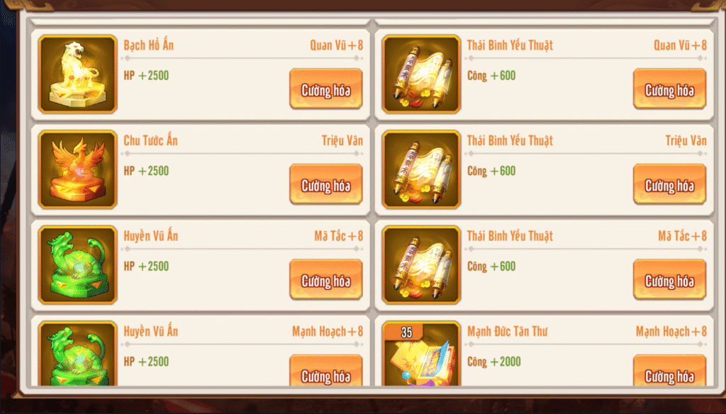 Hệ Thống Bảo Vật